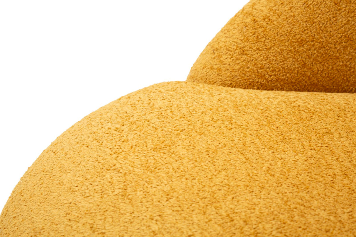 POLTRONA GINEVRA SENAPE CM 81X78X64