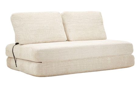 DIVANO/LETTO FASTER BIANCO CM 150X100X80 (COMPRESSO-MISURA LETTO CM213X150X18)