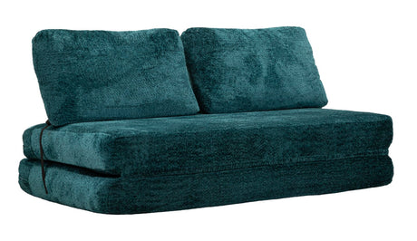 DIVANO/LETTO FASTER PETROLIO CM 150X100X80 (COMPRESSO-MISURA LETTO CM213X150X18)