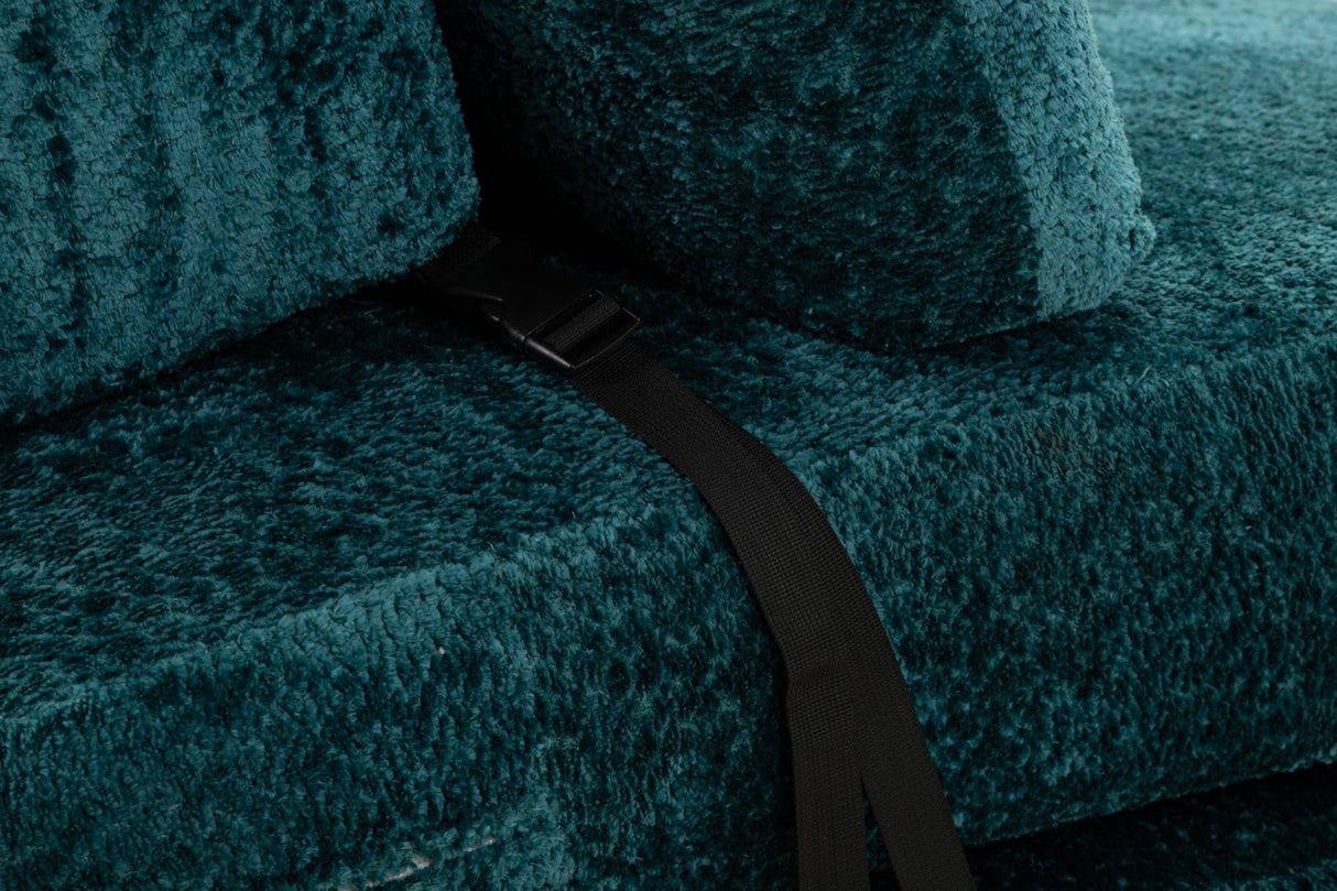 DIVANO/LETTO FASTER PETROLIO - FERRETTI