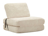 POLTRONA/LETTO FASTER BIANCA CM 80X100X80 (COMPRESSA-MISURA LETTO CM204X80X18)
