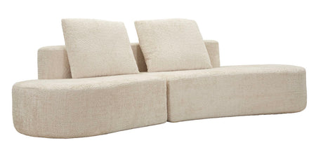 DIVANO ISLAND BIANCO CM 238X92X78 (COMPRESSO)