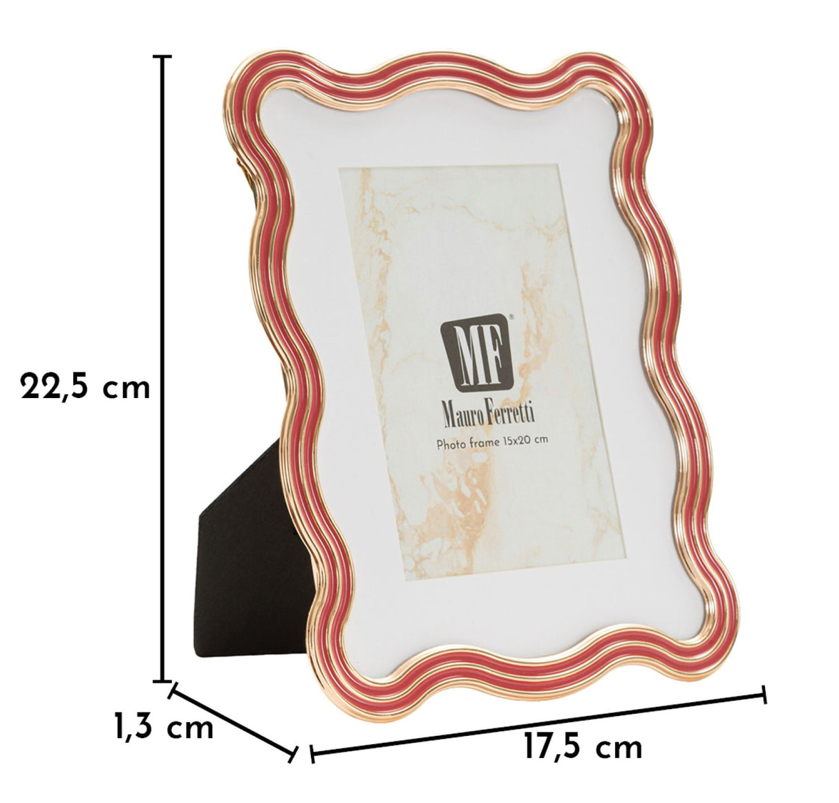 CORNICE ELIZABETH ROSSA CM 17,5X1,3X22,5 - FERRETTI
