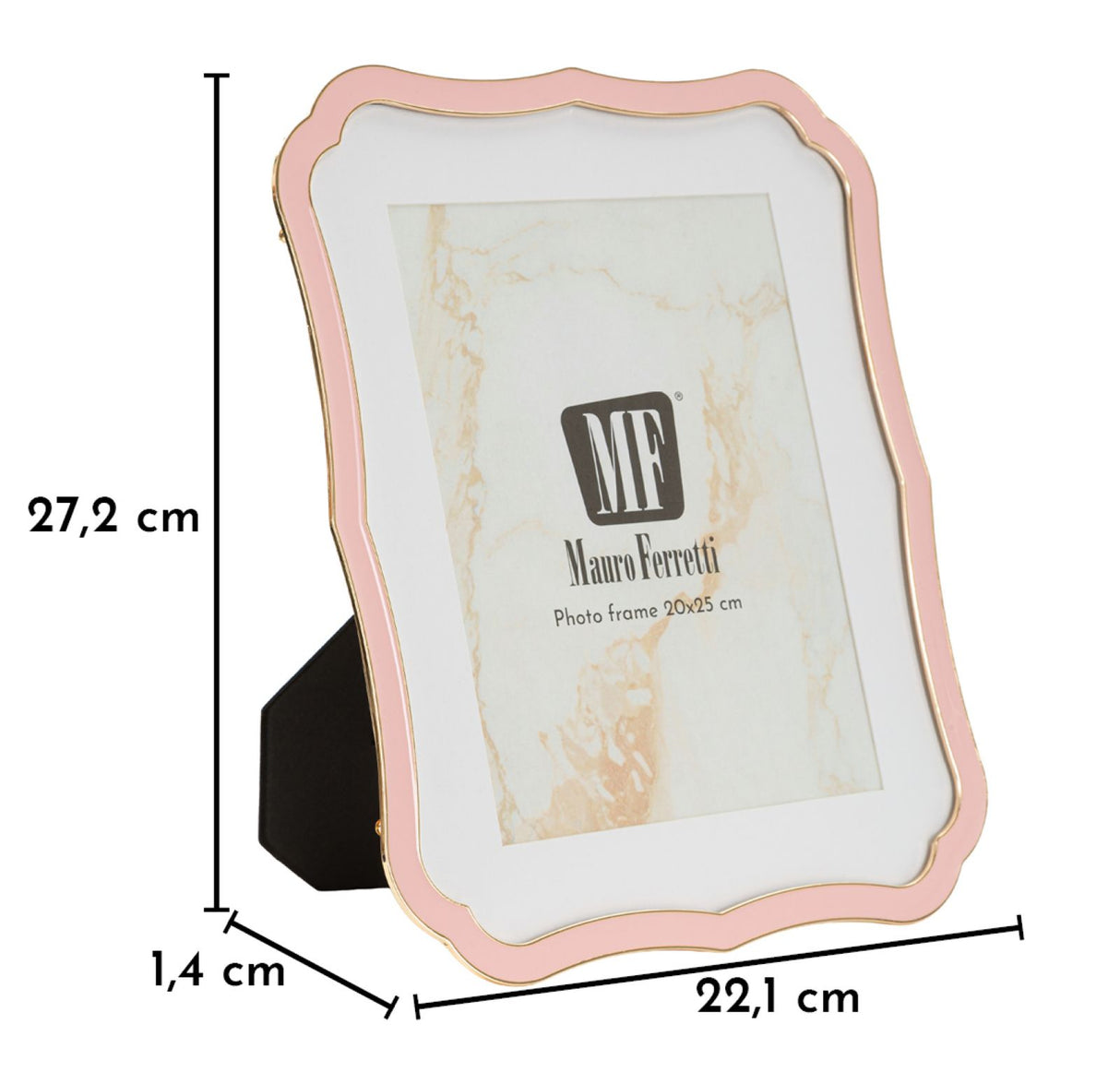 CORNICE MARGOT ROSA CM 22,1X1,4X27,2 - FERRETTI