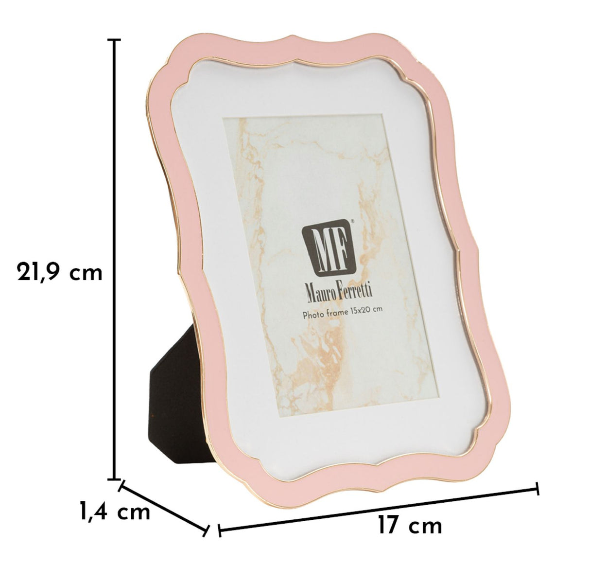 CORNICE MARGOT ROSA CM 17X1,4X21,9 - FERRETTI