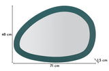 SPECCHIO DA MURO SATURNO OTTANIO - FERRETTI