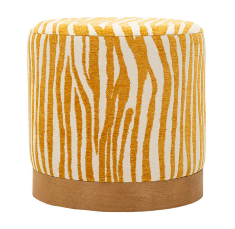 PUFF SAVANA SENAPE CM Ø 40X40