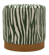 PUFF SAVANA VERDE CM Ø 40X40