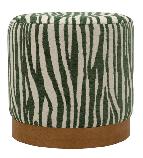 PUFF SAVANA VERDE CM Ø 40X40