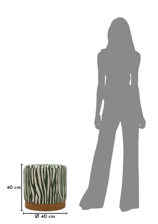 PUFF SAVANA VERDE - FERRETTI