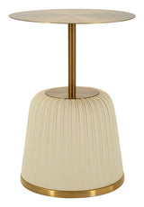 TAVOLINETTO EGLE BIANCO CM Ø 40X55