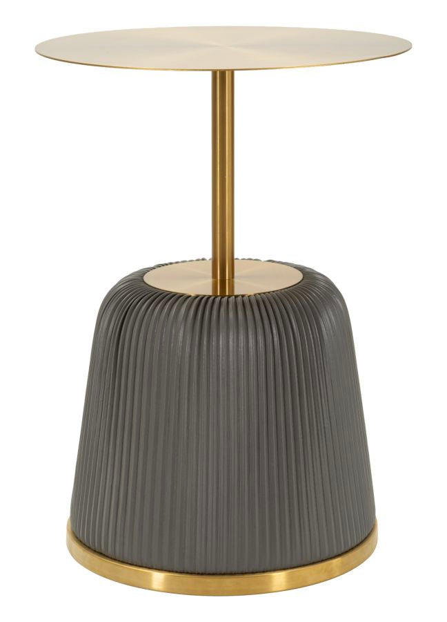 TAVOLINETTO EGLE GRIGIO CM Ø 40X55