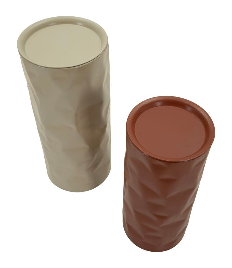 TAVOLINETTI NORIMBERGA COPPIA CM Ø 30X70-27X60 - FERRETTI