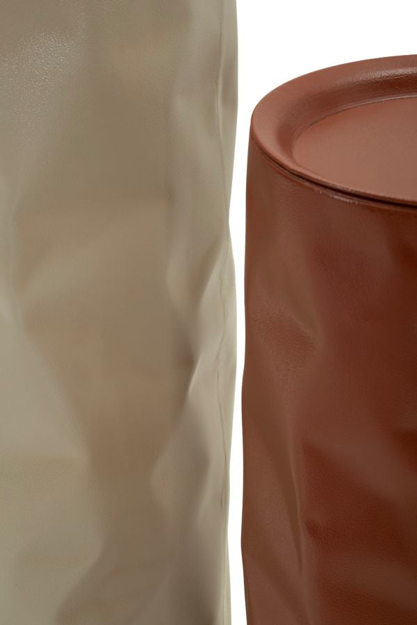 TAVOLINETTI NORIMBERGA COPPIA CM Ø 30X70-27X60 - FERRETTI