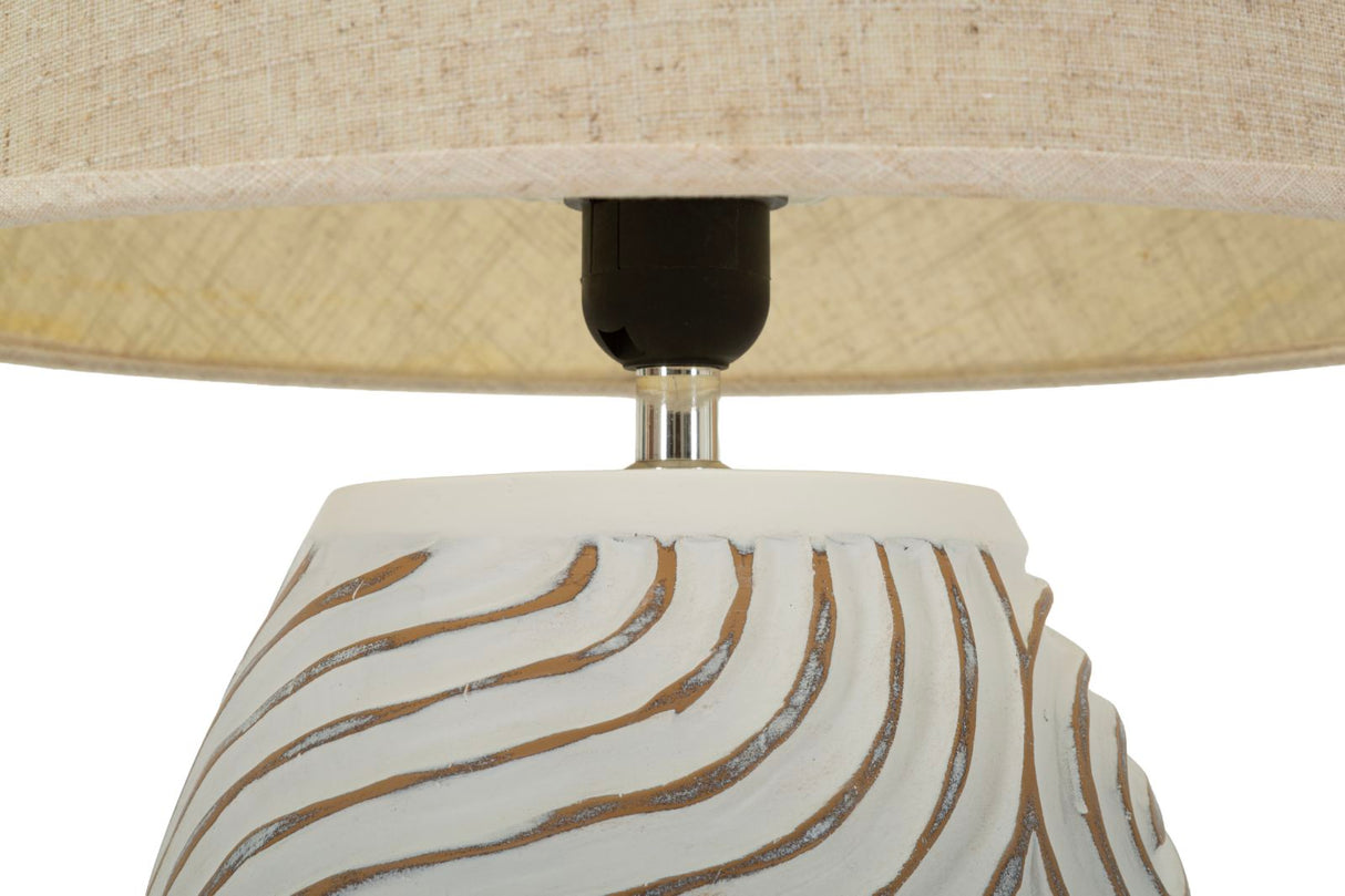 LAMPADA DA TAVOLO RESINA OBLIX - FERRETTI