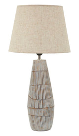 LAMPADA DA TAVOLO RESINA HANOI CM Ø 35X69