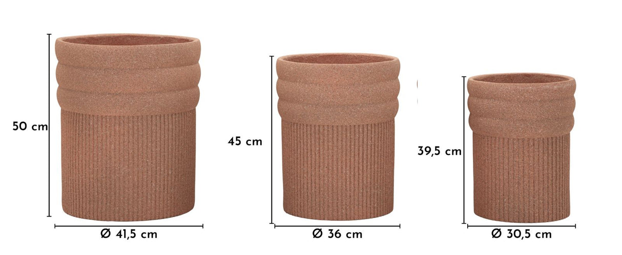 CACHEPOT DA ESTERNO COLOMBIA TRIS - FERRETTI