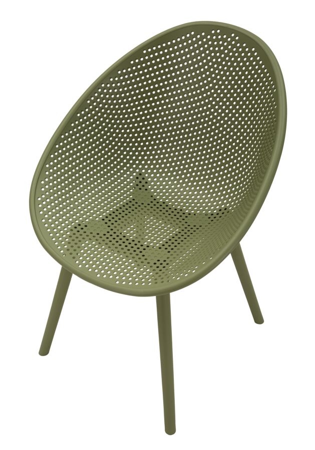 SEDIA IBIZA VERDE SET 2 PZ - FERRETTI
