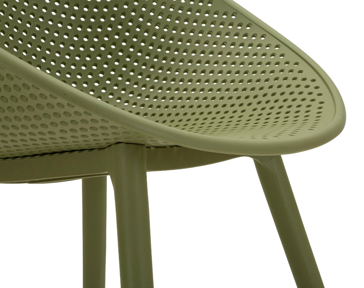 SEDIA IBIZA VERDE SET 2 PZ - FERRETTI