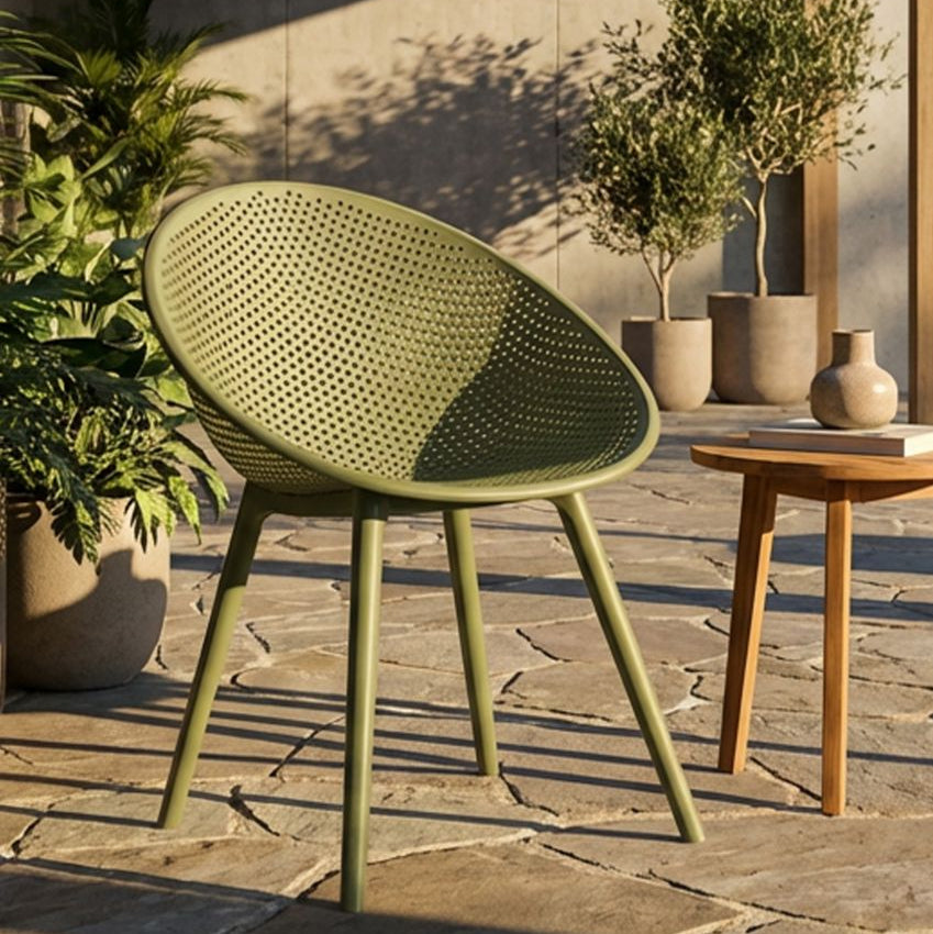 SEDIA IBIZA VERDE SET 2 PZ - FERRETTI