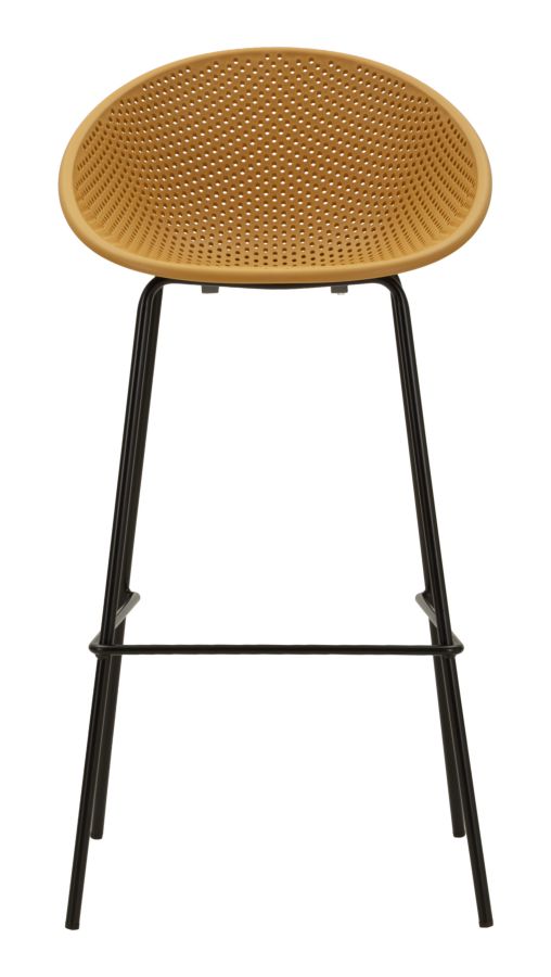 SGABELLO BAR IBIZA SENAPE SET 2 PZ - FERRETTI