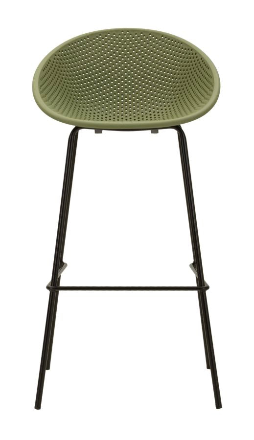 SGABELLO BAR IBIZA VERDE SET 2 PZ - FERRETTI