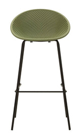 SGABELLO BAR IBIZA VERDE SET 2 PZ - FERRETTI