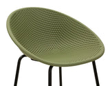 SGABELLO BAR IBIZA VERDE SET 2 PZ - FERRETTI