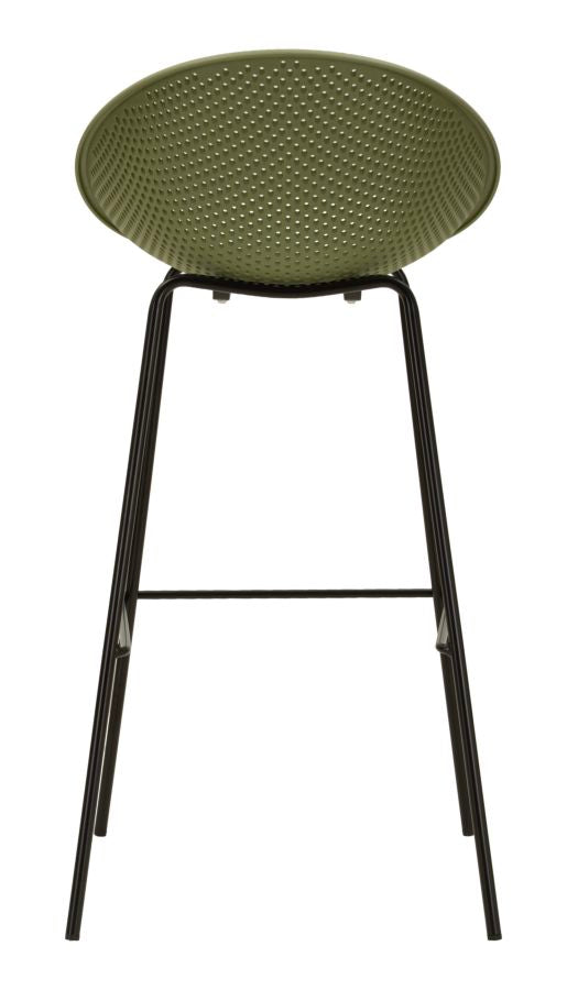 SGABELLO BAR IBIZA VERDE SET 2 PZ - FERRETTI