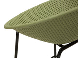 SGABELLO BAR IBIZA VERDE SET 2 PZ - FERRETTI