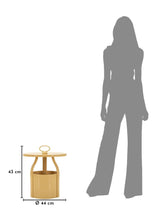 TAVOLINETTO P/GIORNALI IRIS CREMA - FERRETTI