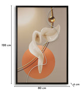 STAMPA C/LED SU TELA ABSTRACT -A- FERRETTI