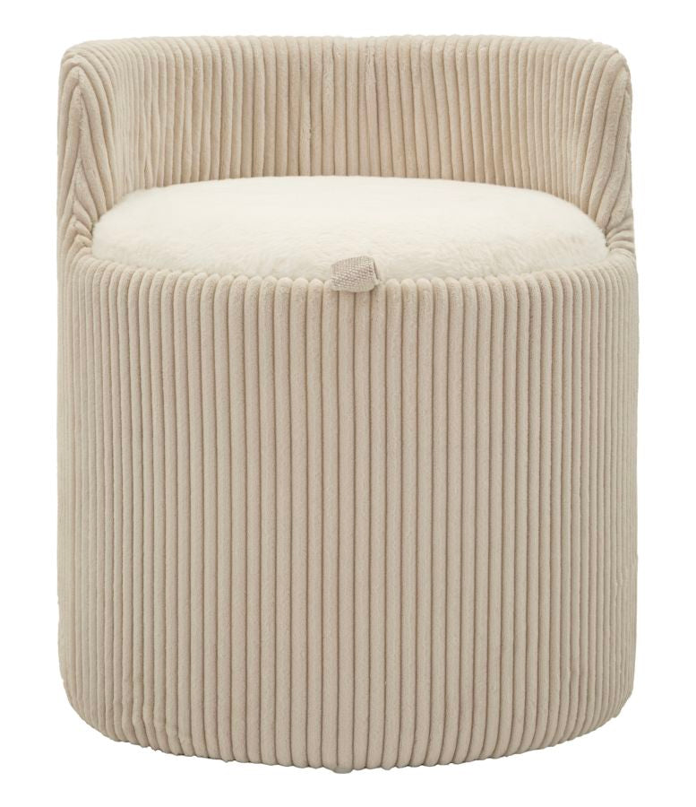 PUFF DA TOLETTA DUBLINO CON CONTENITORE - FERRETTI