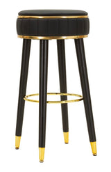 SGABELLO BAR LONDON NERO CM Ø 38X74