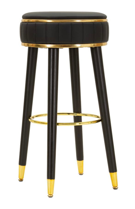 SGABELLO BAR LONDON NERO CM Ø 38X74