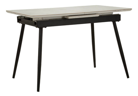 TAVOLO DA PRANZO ALLUNGABILE MATT CM  120X80X75 (APERTO CM 155X80X75)