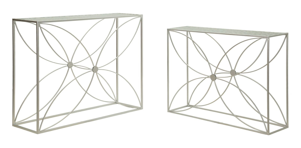 CONSOLE PARADISE COPPIA CM 100X30X78-90X25X72