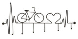 APP/ABITI DA MURO BICICLETTA NERO CM 59X3