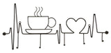 APP/ABITI DA MURO BREAKFAST NERO CM 60X3