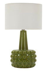 LAMPADA DA TAVOLO GRESS VERDE CM Ø 30X51