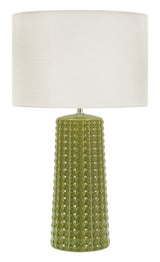 LAMPADA DA TAVOLO GLISS VERDE CM Ø 30X52
