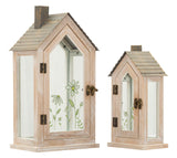LANTERNE HOME FLOWER COPPIA CM 18X13X36-12