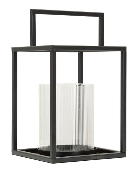 LANTERNA SIMPLY OPEN CM Ø 18X31 (VETRO TEMPERATO)