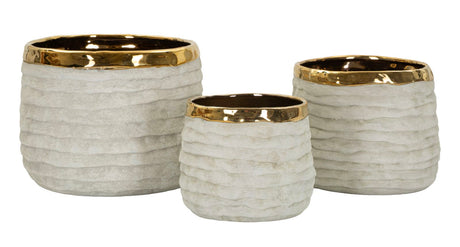 CACHEPOT LIMA ALTI TRIS CM Ø 23X17