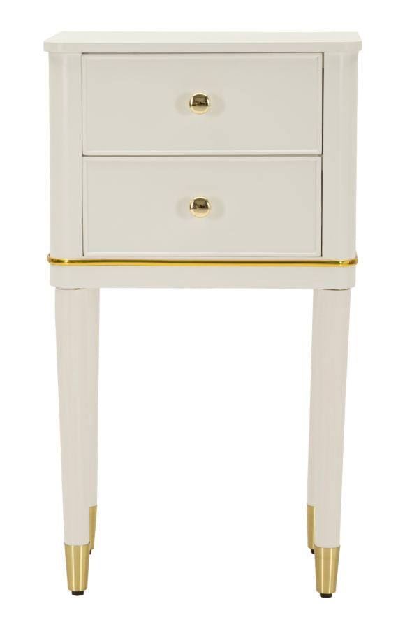 COMODINO CAMILLE BIANCO - FERRETTI
