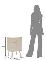 COMODINO 3 CASSETTI SHY - FERRETTI