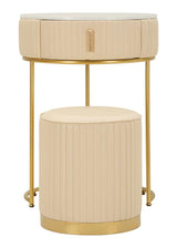 COMODINO/TOELETTA C/PUFF POK - FERRETTI