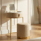COMODINO/TOELETTA C/PUFF POK - FERRETTI