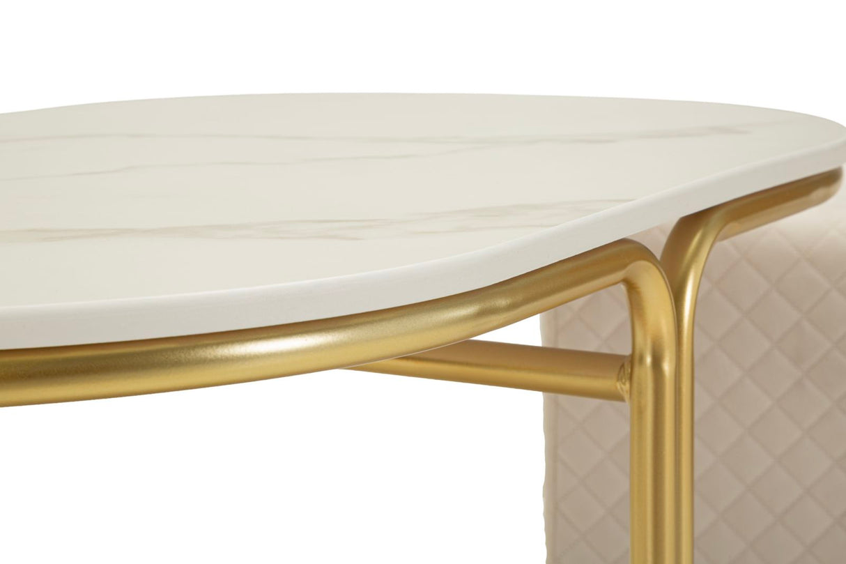 TAVOLO DA CAFFE' C/2 PUFF RELAX - FERRETTI