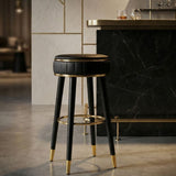 SGABELLO BAR LONDON NERO - FERRETTI